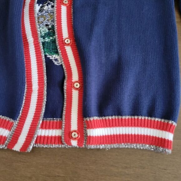 PINKO Coca Cola Knit Nautical Cardigan Sweater XS - Picture 4 of 12